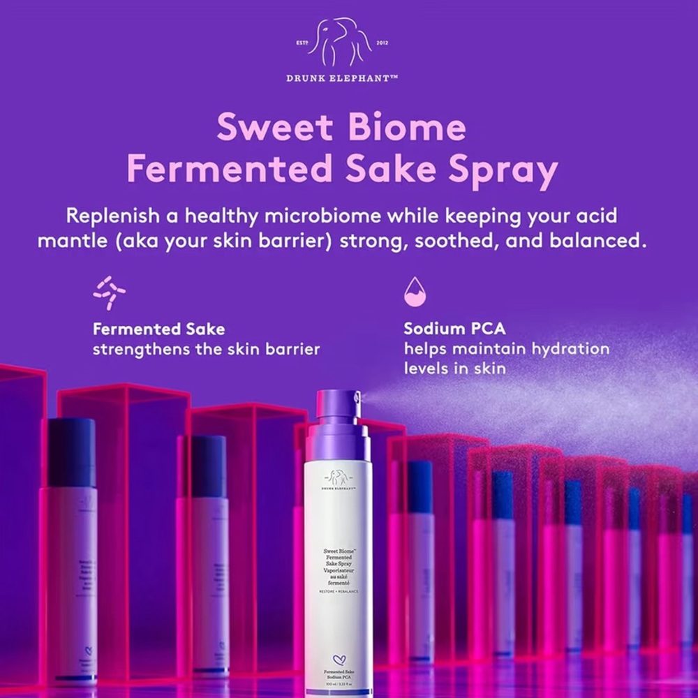Drunk Elephant Sweet Biome Fermented Sake Hydrating Spray Soothing - Picture 5 of 5